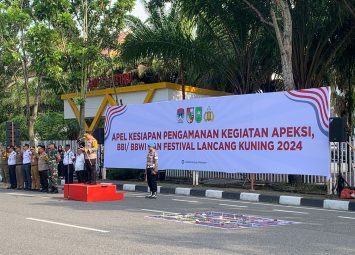 Pimpin Apel Pengamanan Kegiatan APEKSI – BBI/BBWI, Kombes Jeki Tegaskan Beberapa Hal