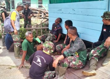 Kedekatan TNI dengan Warga Wajah Giat Pra TMMD ke 120 Kodim 0301 PBR