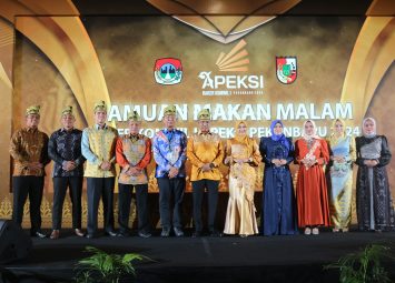 Kolonel Inf Sri Marantika Beruh Hadiri Jamuan Makan Malam Rakernas Korwil I APEKSI