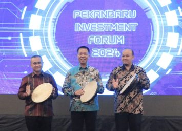 Indra Pomi Nasution Membuka Investment Forum Tahun 2024