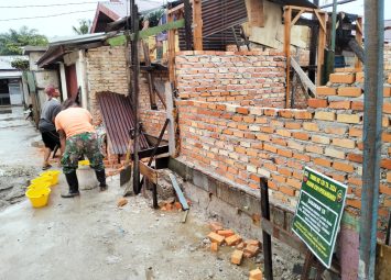 Dibangun Pondasi Lantai Tinggi, Ini Kata Letda Kav Heri Kurniawan