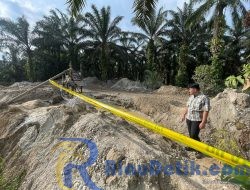 Polres Kampar Jaga Kelestarian Lingkungan, Bongkar Penambangan Ilegal di Tambang