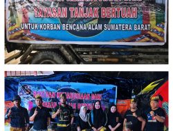 Yayasan Tanjak Bertuah Antar Satu Truk Amanah Donasi ke Sumatra Barat