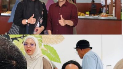 Momen Tak Terduga, Pondok Gurih Alas Daun di Datangi Mentri Kehutanan Raja Juli Antoni 