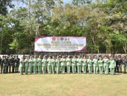 Penutupan TMMD ke-127 Kuansing, Danrem 031/WB Brigjen TNI Dr. Agustatius Sitepu, S.Sos.,M.Si.,M.Han Tegaskan TNI Hadir untuk Pembangunan Desa