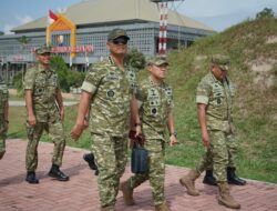 Kodam XIX Tuanku Tambusai Sambut Kedatangan Menhan RI, Tinjau Penguatan Yonif TP di Bengkalis dan Kampar