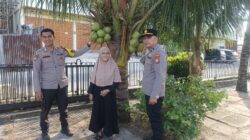 Dukung Ketahanan Pangan, Polsek Limapuluh Cek Perkebunan Warga di Kelurahan Sekip