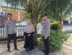 Dukung Ketahanan Pangan, Polsek Limapuluh Cek Perkebunan Warga di Kelurahan Sekip