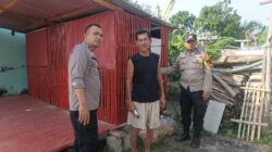 Dorong Kemandirian Pangan, Aipda Robby Yulianto Sambangi Pekarangan Produktif Milik Warga