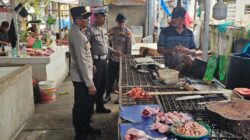 Cegah Gejolak Harga Jelang Akhir Pekan, Polsek Limapuluh Sisir Pasar Sail