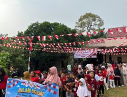 Semarak Kemerdekaan di Buluh Rampai, Gerak Jalan Sehat dan Undian Berhadiah Meriahkan HUT RI ke-81