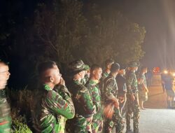 Gerak Cepat Yonif TP 851/BBC Jinakkan Karhutla di Pusako