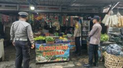 Antisipasi Gejolak Harga, Polsek Limapuluh Sisir Pasar Kecil di Kecamatan Sail
