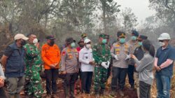 Selamatkan Kawasan Konservasi, TNI dan Tim Gabungan Perkuat Operasi Pemadaman Karhutla di SM Kerumutan