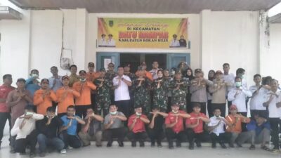 Kodim 0321/Rohil Bersama Tim Mabes TNI Perkuat Edukasi Pencegahan Karhutla di Batu Hampar