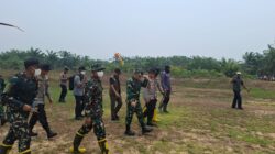 Pangdam Tinjau Pulau Jum’at, Kodam XIX/Tuanku Tambusai Perkuat Sinergi Atasi Karhutla