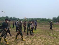 Pangdam Tinjau Pulau Jum’at, Kodam XIX/Tuanku Tambusai Perkuat Sinergi Atasi Karhutla