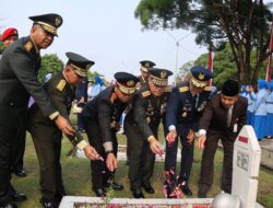 Kodam XIX/Tuanku Tambusai Gelar Ziarah Nasional HUT Ke-81 TNI, Forkopimda Riau Hadir di TMP Kusuma Dharma