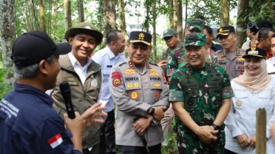 Pangdam XIX/Tuanku Tambusai Dampingi Menteri Kehutanan Tinjau Restorasi Gambut dan Pencegahan Karhutla di Bengkalis