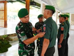 Danpuslatpur Pimpin Acara Kenaikan Pangkat Personel Periode 1 Oktober 2026
