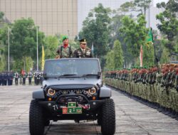 HUT TNI ke-81 di Pekanbaru, Kodam XIX/Tuanku Tambusai Tampilkan Soliditas dan Kesiapan Prajurit