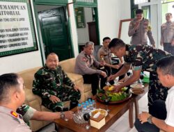 HUT ke-81 TNI Jadi Momentum Perkuat Soliditas TNI-Polri di Rumbai Barat