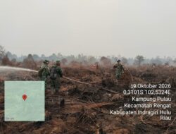 Kodam XIX/Tuanku Tambusai Dorong Penanganan Karhutla Terpadu di Kampung Pulau