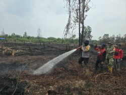 Kodam XIX/Tuanku Tambusai Perkuat Penanganan Karhutla, Kebakaran Lahan di Bengkalis Berhasil Dipadamkan