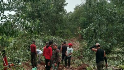 TNI dan MPA Patroli di Inhil, Perkuat Pencegahan Karhutla