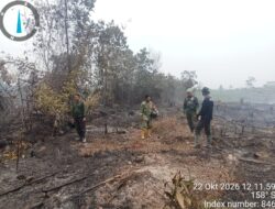 Kodam XIX/Tuanku Tambusai Cek Titik Hotspot Karhutla di Inhil, 3 Hektare Lahan Terbakar