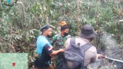 Hadapi Medan Berbukit dan Angin Kencang, Kodam XIX/Tuanku Tambusai Tangani Karhutla di Inhil