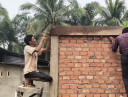 Kejar Target TMMD ke-130, Kodim 0314/Inhil Kebut Pengerjaan Sumur Bor dan MCK di Desa Kuala Lemang