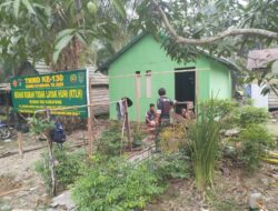 Sentuhan TMMD ke-130 Kodim 0314/Inhil: Sulap Rumah Warga Kuala Lemang Jadi Layak Huni  