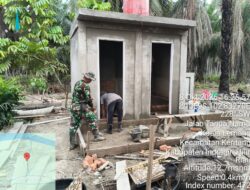 Air Bersih Mengalir, Senyum Warga Terukir: Progres Signifikan Sanitasi dan Sumur Bor TMMD Ke-130 Kodim Inhil di Kuala Lemang